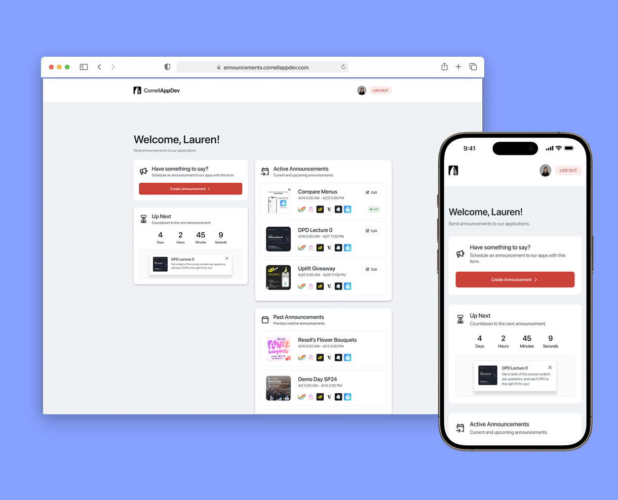 Cornell App Development