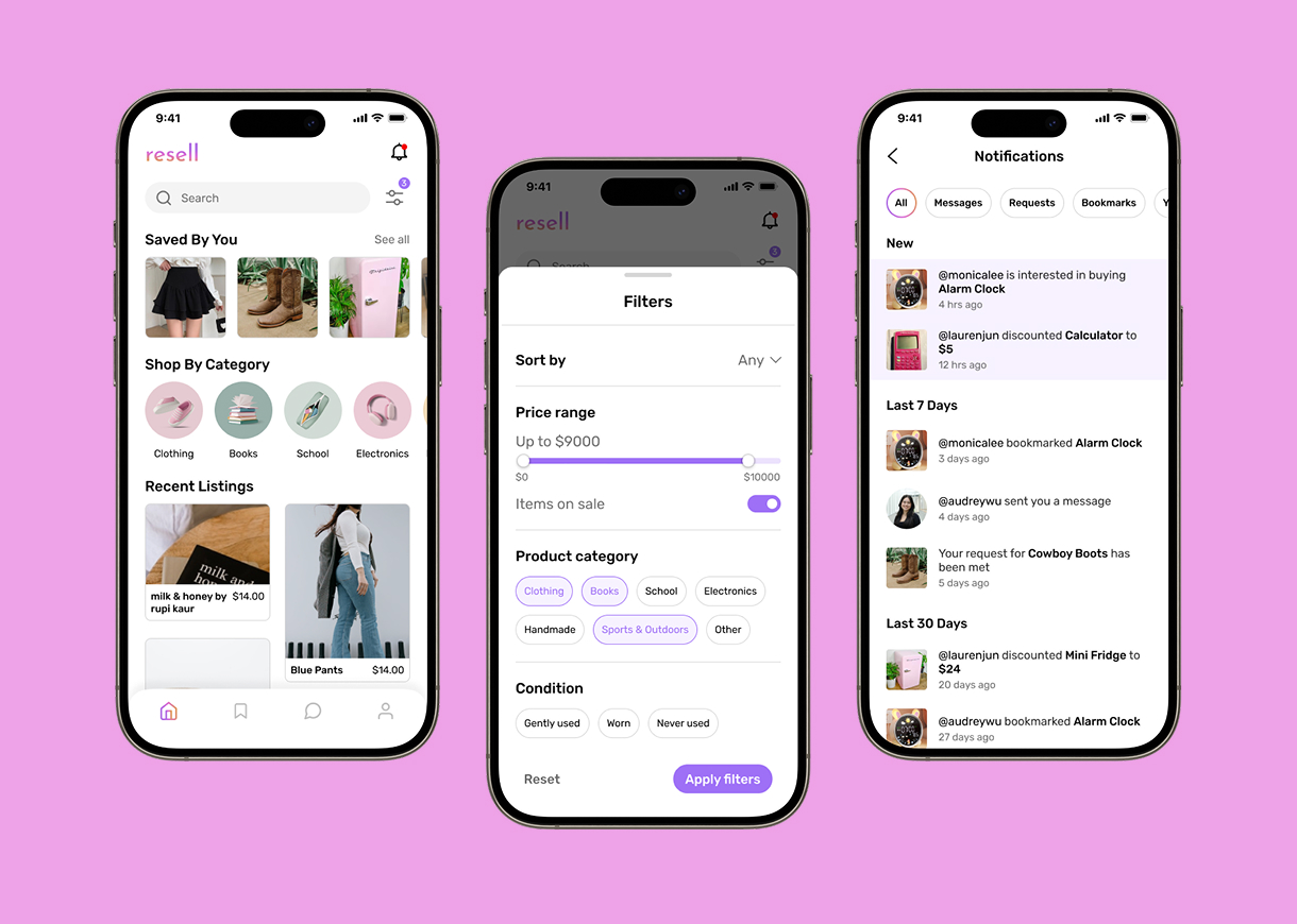 Resell - Cornell Marketplace